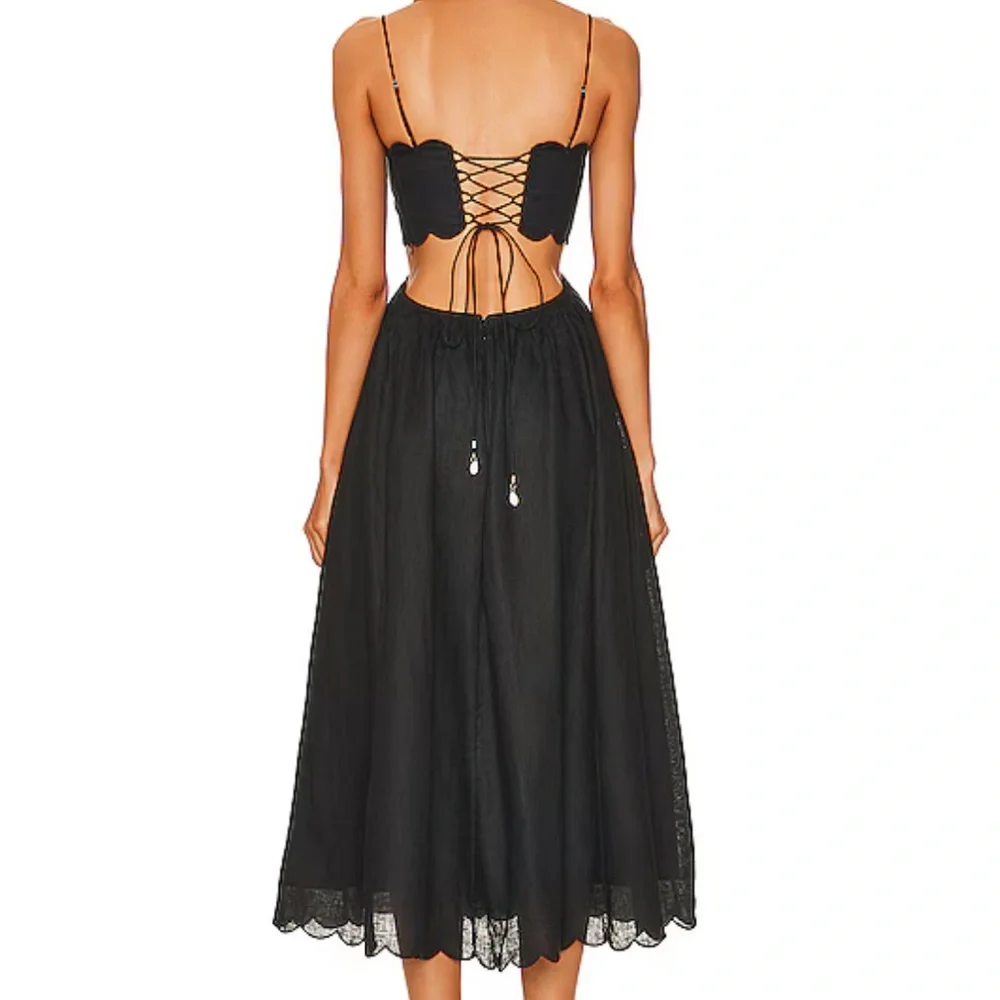 Zimmerman Jude Scallop Cutout Maxi Dress - Picture 3 of 7